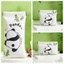 JUNYUE88US Túi Đựng Mỹ Phẩm Mini, Túi Bảo Quản Son Môi Gấu Trúc Da Pu, Túi Đựng Hàng Nhỏ Lá Mùa Xuân Túi Du Lịch Đồ Dùng Trang Sức Túi Bảo Quản Túi Kính Thay Đổi Lưu Trữ
