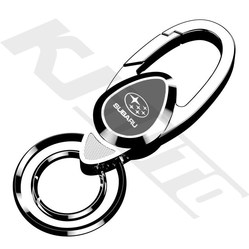 Móc khóa kim loại Subaru tối giản nam, treo xe, trang trí, cho BRZ, Forester, Legacy, Outback, WRX, WRX STI, Impreza, XV