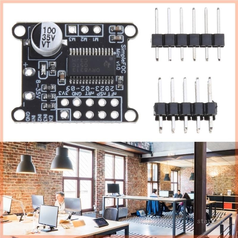 Bảng điều khiển điều khiển FOC Mini DC 8V-30V FOC SVPWM SPWM Thuật toán DRV8313