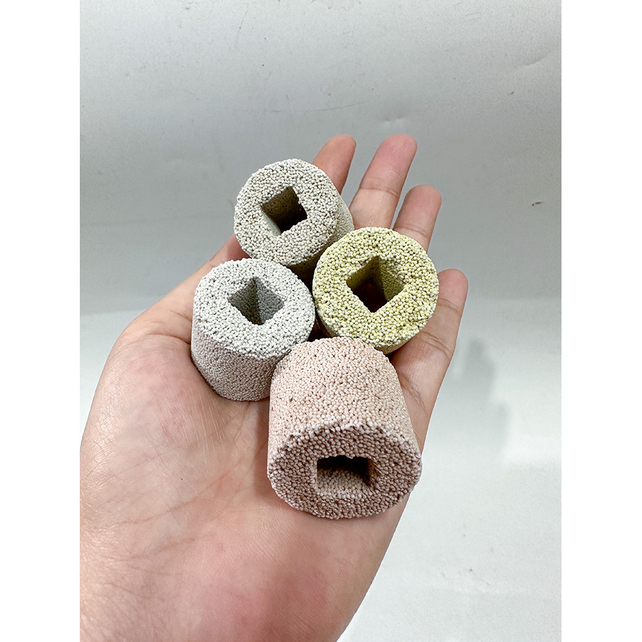 SỨ LỌC VIÊN TRỤ 5 MÀU ANEROBIC VẬT LIỆU LỌC HỒ CÁ