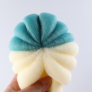 Combo 4 màu 15cm Bông Tắm Tạo Bọt Cao Cấp Mềm Mịn SUNND