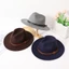 Mũ Panama MERIGGIARE, Mũ Fedora Nỉ Vành Rộng Vintage, Thời Trang Thanh Lịch Có Khóa Thắt Lưng Mũ Cao Bồi Mềm Nam Nữ