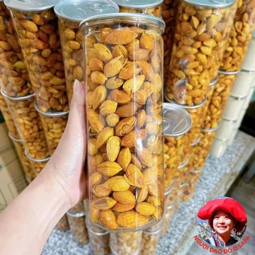 Hạt hạnh nhân rang bơ tẩm vị vỏ mỏng loại 1 (500g, 1kg). Hạnh rang chín tẩm bơ mật ong tách vỏ ăn liền dễ tách vỏ