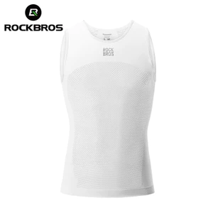 ROCKBROS Thoáng Khí Đi Xe Đạp Áo Vest Nam Đi Xe Đạp Lớp Đế Ẩm Đậm Không Tay Vải Xe Đạp