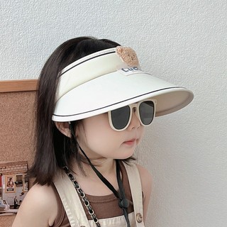 Mũ chống nắng họa tiết gấu Mũ mùa hè Trẻ em 2-12 tuổi