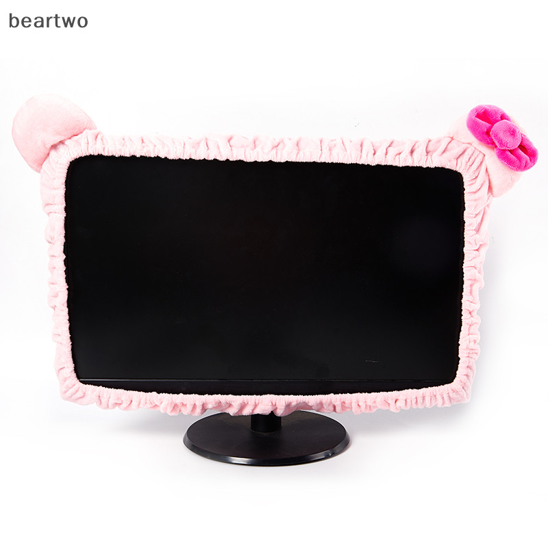 < Beartwo > Màn hình máy tính xách tay chống bụi dễ thương Vỏ bảo vệ trang trí Đẹp