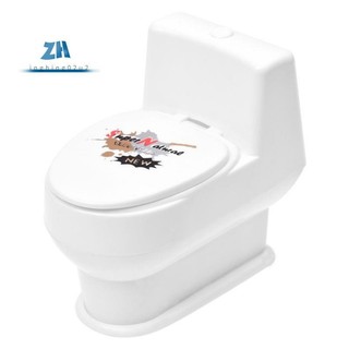 Đồ chơi nước bát vệ sinh vui nhộn Mini màu trắng cho trẻ em