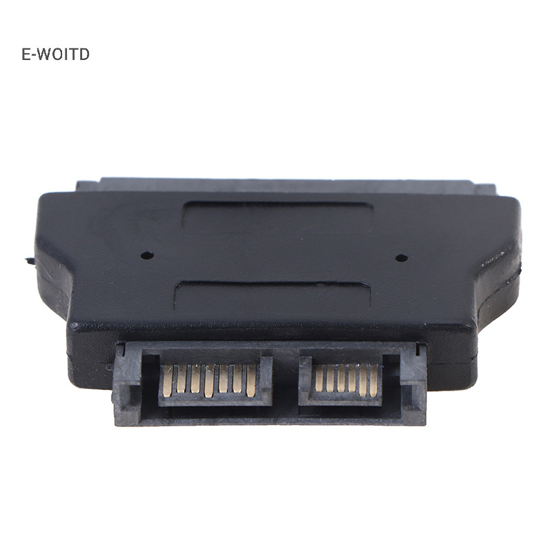 E-woitd SATA 22Pin sang 13Pin Slimline SATA Adapter 7 + 15 Serial Nữ sang 7 + 6 Nam HNVN