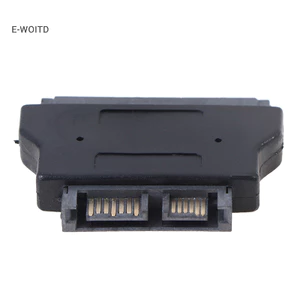 E-woitd SATA 22Pin sang 13Pin Slimline SATA Adapter 7 + 15 Serial Nữ sang 7 + 6 Nam HNVN