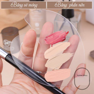 Bảng phấn nền dạng lỏng trang điểm màu / bảng vẽ móng & sơn / tấm acrylic trong suốt / dụng cụ trang điểm