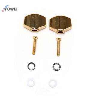 Yowei 2 chiếc đàn guitar điều chỉnh đầu máy núm kim loại nút máy chỉnh núm VN