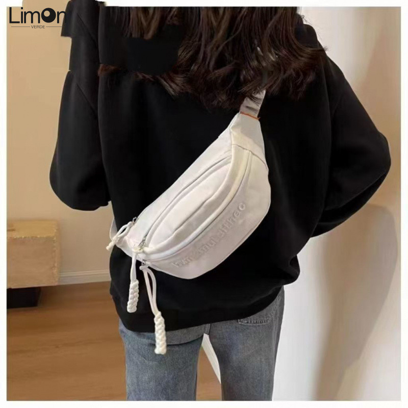 Túi đeo chéo vải Canvas Messenger nữ 2025 Túi đeo chéo một vai thời trang phong cách mới