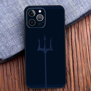 Ốp điện thoại TK-1 P-Percy J-Jackson Poseidon cho iPhone 16, 17,14,13,12,11, Pro, X, XS, Max, XR, Plus, Mini Soft Black Cover