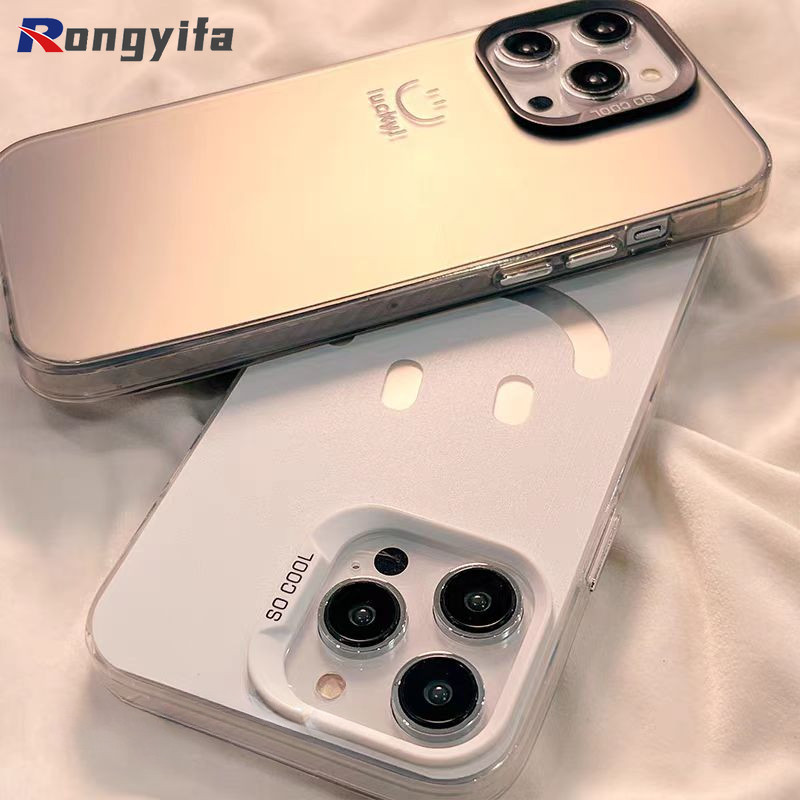Ốp Điện Thoại Mờ Nụ Cười Đơn Giản Dễ Thương Cho Redmi K80 Pro Note 15 14 Pro Plus Redmi 15 15C Turbo 4 Pro A5 5G 4G Vỏ Hoạt Hình Ốp Lưng Chống Sốc