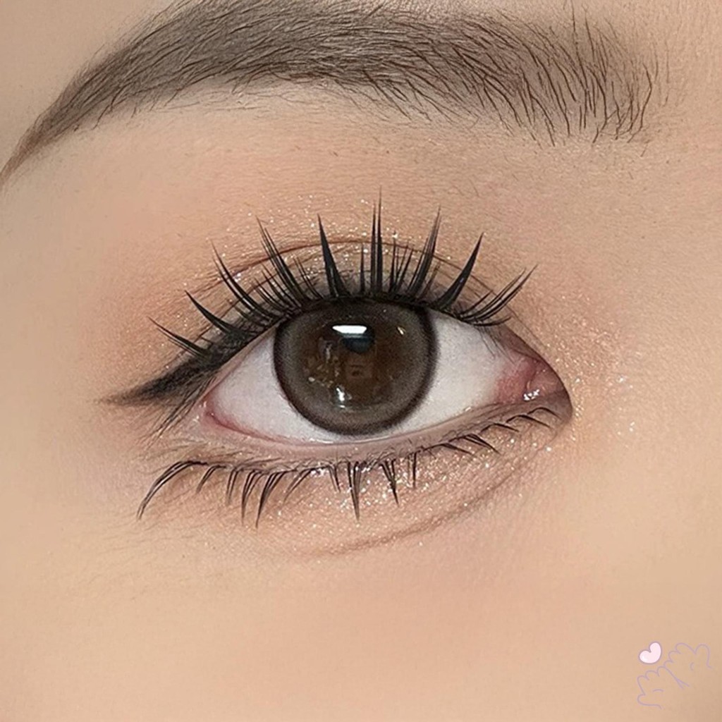 Lông mi giả Cụm lông mi tự nhiên Wispy Pre-glued Cụm lông mi tự dính