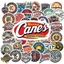 50 Sticker Vintage Label chống nước sticker dán laptop, điện thoại, đàn guitar, mũ bảo hiểm, vali