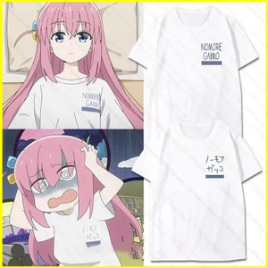 Bocchi THE ROCK Gotoh Hitori Ijichi Nijika kessoku bando Vải Cosplay 3D Mùa Hè Áo Thun Anime Tay Ngắn