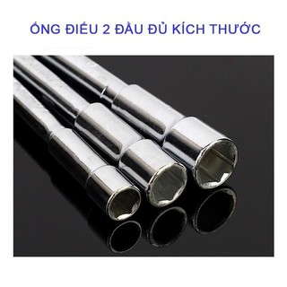 Cần điếu - Ống điếu lục giác cao cấp 8, 10, 12, 13, 14, 17, 19 tháo lắp bulong đai ốc tiêu chuẩn