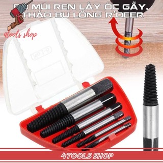 Bộ tháo bu lông ốc vít gãy 6 chi tiết Kapusi 8-32