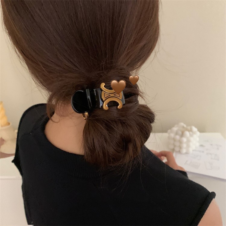 Kẹp Tóc Nữ Cao Đuôi Ngựa Cố Định Móng Vuốt Kẹp