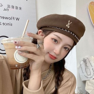 Julyhot Nữ Thu Đông Len Belle Hình Bát Giác Mũ Họa Sĩ, Mũ Nồi Thời Trang, 1 CÁI Massivedeals