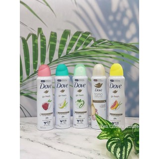 Xịt khử mùi cơ thể Dove 150ml