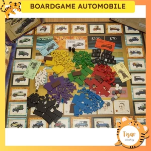 Boardgame Automobile Kinh Doanh Siêu Xe phiên bản Trung Tigar