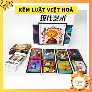 Boardgame Đấu Giá Nghệ Thuật Modern Art (có kèm luật Việt) Tigarboardgame 72123