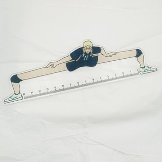 GC9 Haikyuu!! Sáng Tạo Dài Chân Anime Trường Quà Tặng Cho Trẻ Em Học Sinh Văn Phòng Phẩm 15cm Thước Thẳng Vuông Thước