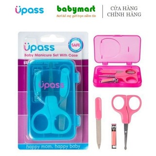 Hộp dụng cụ chăm sóc móng tay cho bé Upass UP4007N - Hồng