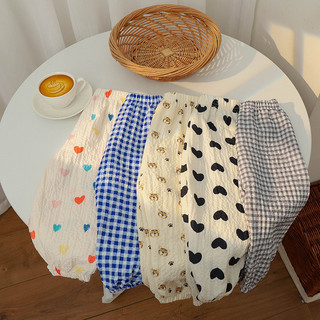 Quần bom xô Muslin chống muỗi cho bé trai, bé gái