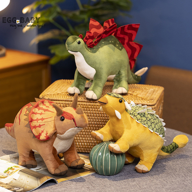 Mô Phỏng Khủng Long Sang Trọng Đồ Chơi Khủng Long Kỷ Jura Tyrannosaurus Triceratops Velociraptor Quà Tặng Cho Bé Trai Quà Tặng Sinh Nhật