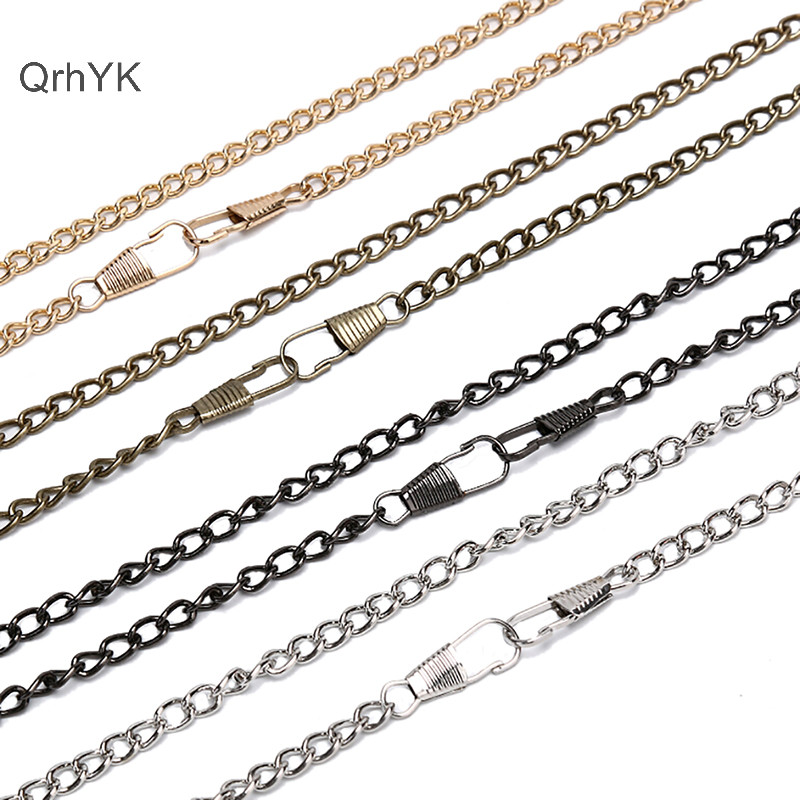 Nhà Máy Thời Trang DIY Dài 120cm Kim Loại Thay Thế Tay Cầm Dây Đeo Vai Dây Đeo Qrhyk