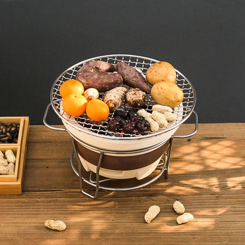 Bếp Nấu Trà Bằng Gốm Sứ Đức Hoá, Trà Sữa Nướng Vân Nam