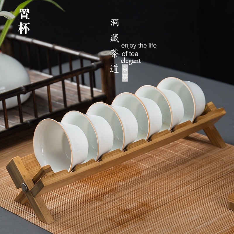 Tổng Hợp Các Mẫu Gác Chén Bàn Trà Đạo Bằng, Tre, Gỗ Mun Đen và Gỗ Hồng Mộc