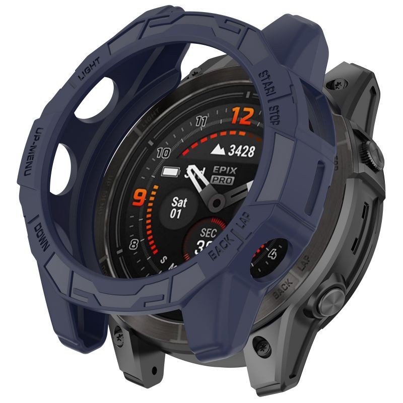 Garmin Quatix7Pro Chất Lượng Cao Silicon Mềm TPU Rỗng Ra Vỏ Khung Ốp Lưng Đồng Hồ Dành Cho Garmin Quatix 7 Pro Chống Sốc Chống Trầy Xước Đồng Hồ Thông Minh Bảo Vệ
