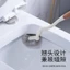 Cọ vệ sinh bồn cầu toilet lưng gù cán gỗ 41x9cm