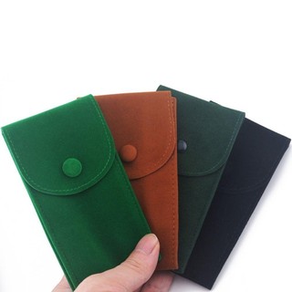 Túi đựng đồng hồ WOOLYNOOK, Hộp đồng hồ Snap Flannelette, Túi bảo quản chống bụi di động chất lượng cao dành cho nam giới