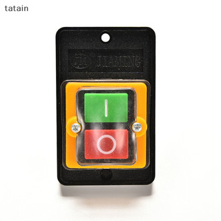 Tatain 10A 380V KAO-5 Chống Nước BẬT / TẮT Nút Nhấn Máy Khoan Động Cơ Nhựa VN