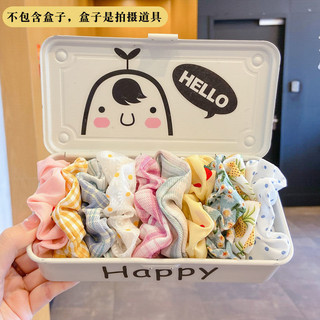 Set10 Chiếc Dây Buộc Tóc Ruột Lớn Phong Cách Hàn Quốc Ins Headband 2026 Phụ Kiện Tóc Mới [Không Hộp]