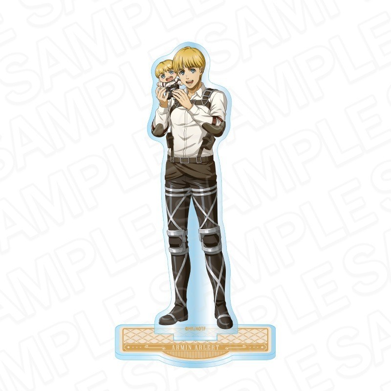 HK1 Tấn Công Titan Eren Jaeger Armin Arlert Levi Ackerman Erwin Acrylic Đăng Ký Hình Mô Hình Đồ Chơi Đứng Tấm Giá Đỡ