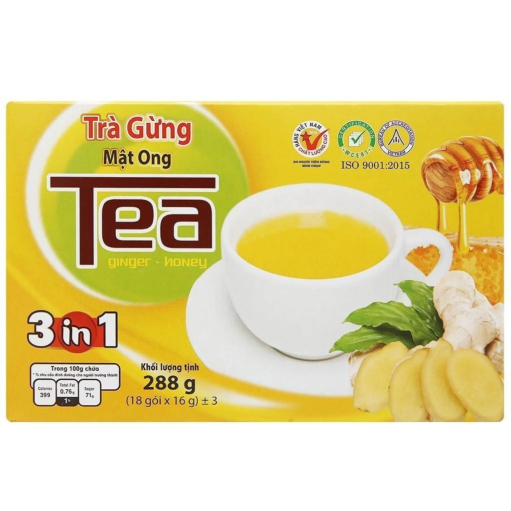 Trà gừng mật ong Thanh Bình hộp 288g