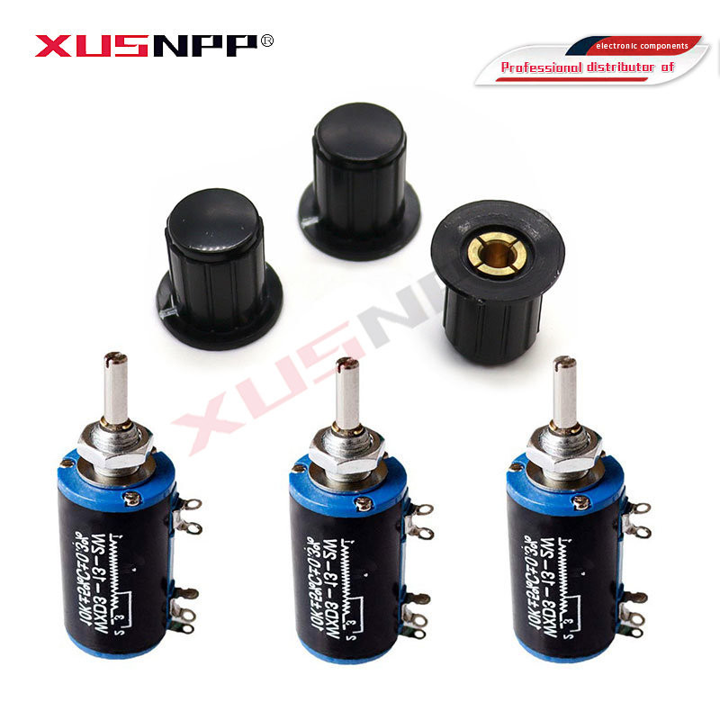 Potentiomètre Bobiné WX14-12 – 2 Pièces, Valeur 560 Ohm, Pour Réglage électronique Et DIY