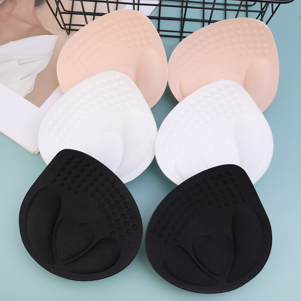 Vô hình, có thể tháo rời, thoáng khí - Thảm lót cốc xốp - Push Up Insert Bra Paddings dành cho nữ Tấm lót ngực cao su dày - Dành cho đồ bơi Bikini Brassiere - Phụ kiện đồ lót
