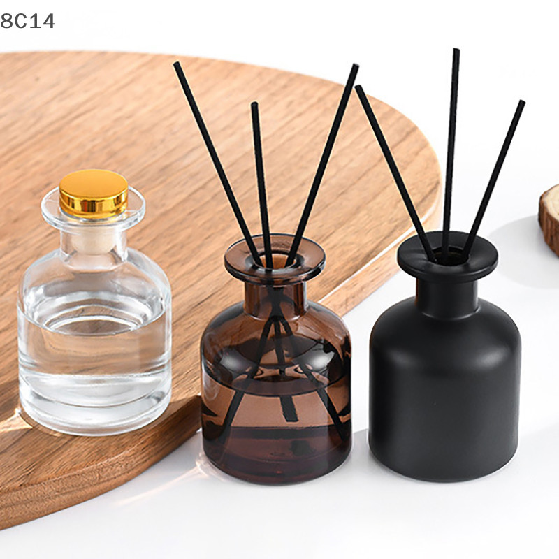 GVERLCRTN 1 Chai khuếch tán hương thơm gia đình 50ml Quà tặng tiệc Hộp đựng thủy tinh Chai khuếch tán sậy Máy khuếch tán dầu Gậy khuếch tán dầu [8C]