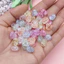 20 Chiếc 9.8 * 11 Mm Acrylic Hình Trái Tim Nứt Tay Thủ Công Rời Hạt DIY Cho Trang Sức Làm Phụ Kiện