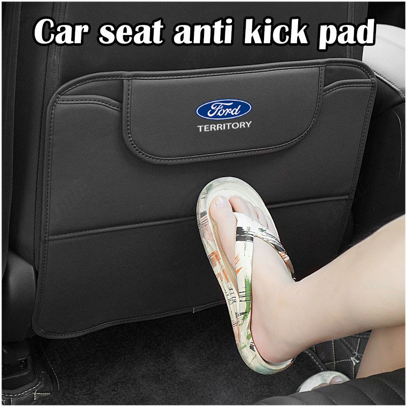Ford Territory Ghế Ô Tô Chống Đá Miếng Lót Da Bảo Vệ Chống Trầy Xước Chống Bụi Bẩn Miếng Lót Nội Thất Ô Tô