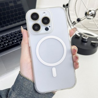 Vỏ bảo vệ mờ mỏng bảo vệ toàn diện Vỏ từ tính màu hồng 15 Pro max cho iPhone14 13 12 11 Pro max 14plus 15plus có màng bảo vệ camera Vỏ cứng mờ