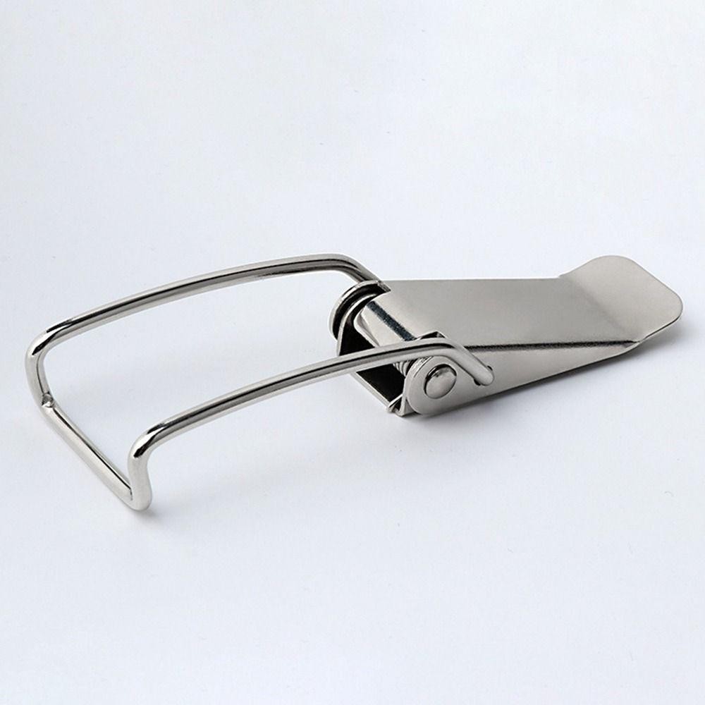 Khóa lò xo FEDAOG, Khóa chốt chuyển đổi bằng thép không gỉ an ninh, Phần cứng Đa chức năng chống trộm Duck Billed Buckles Hộp công cụ