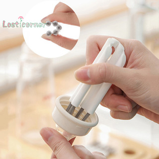 [Lostcorner] al Bàn chải làm sạch Nắp cốc có thể uốn cong Bàn chải góc chết Đồ dùng nhà bếp gia đình [Mới]